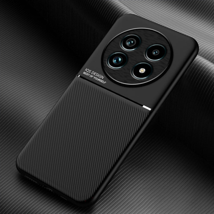 Classic Tilt Strip Grain Magnetic PC Hybrid TPU Phone Case, For Realme 16T 5G, For Realme C100 4G, For Realme C85 4G / 5G / 15x 5G India, For Realme 16 Pro+ 5G, For Realme 16 Pro 5G, For Realme GT 8 Pro Global, For Realme C85 Pro 4G, For Realme C71 4G ...