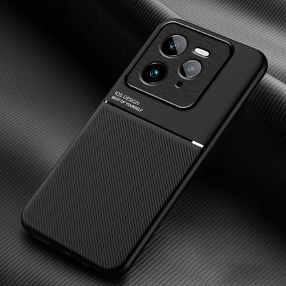 Classic Tilt Strip Grain Magnetic PC Hybrid TPU Phone Case, For Realme 16T 5G, For Realme C100 4G, For Realme C85 4G / 5G / 15x 5G India, For Realme 16 Pro+ 5G, For Realme 16 Pro 5G, For Realme GT 8 Pro Global, For Realme C85 Pro 4G, For Realme C71 4G ...