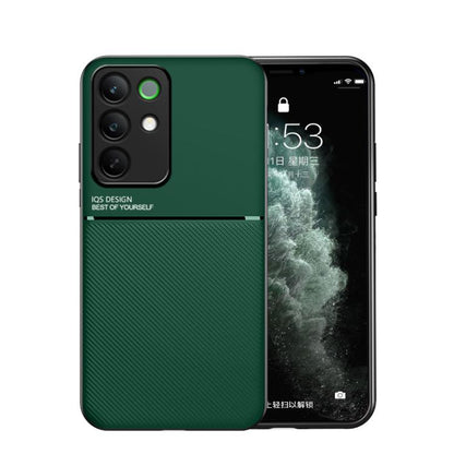 Classic Tilt Strip Grain Magnetic PC Hybrid TPU Phone Case, For Realme 16T 5G, For Realme C100 4G, For Realme C85 4G / 5G / 15x 5G India, For Realme 16 Pro+ 5G, For Realme 16 Pro 5G, For Realme GT 8 Pro Global, For Realme C85 Pro 4G, For Realme C71 4G ...