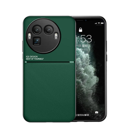 Classic Tilt Strip Grain Magnetic PC Hybrid TPU Phone Case, For Realme 16T 5G, For Realme C100 4G, For Realme C85 4G / 5G / 15x 5G India, For Realme 16 Pro+ 5G, For Realme 16 Pro 5G, For Realme GT 8 Pro Global, For Realme C85 Pro 4G, For Realme C71 4G ...