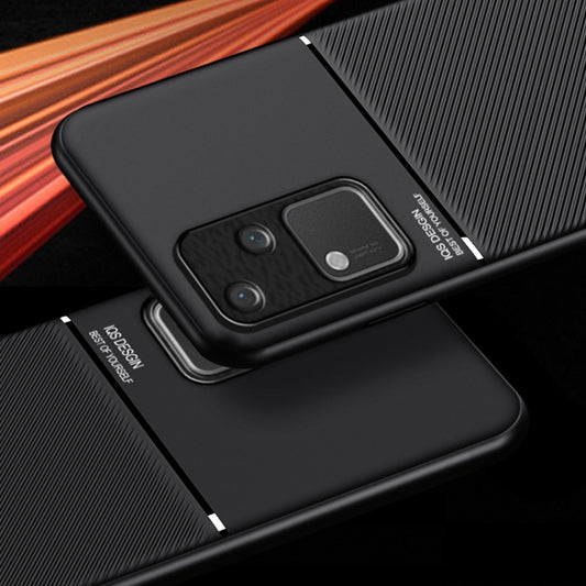 Classic Tilt Strip Grain Magnetic PC Hybrid TPU Phone Case, For vivo S18 Pro, For vivo S18, For vivo X100 Pro, For vivo X100, For vivo iQOO 12, For vivo V29e, For vivo V29e Global, For vivo Y35+, For vivo S17, For vivo S17e, For vivo iQOO Neo8         ...