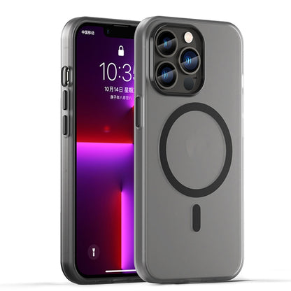MagSafe Frosted Translucent TPU + PC Full Coverage Phone Case, For iPhone 13 Pro Max, For iPhone 13 Pro, For iPhone 13, For iPhone 12, For iPhone 12 Pro Max, For iPhone 12 Pro, For iPhone 11 Pro Max, For iPhone 11, For iPhone 11 Pro