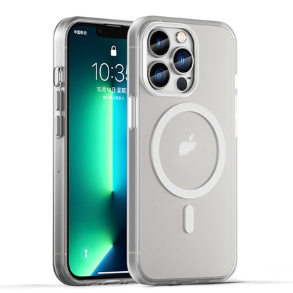 MagSafe Frosted Translucent TPU + PC Full Coverage Phone Case, For iPhone 13 Pro Max, For iPhone 13 Pro, For iPhone 13, For iPhone 12, For iPhone 12 Pro Max, For iPhone 12 Pro, For iPhone 11 Pro Max, For iPhone 11, For iPhone 11 Pro