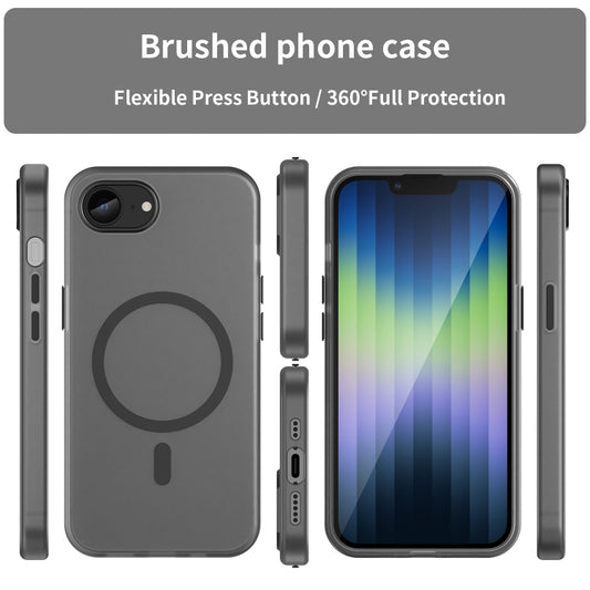 MagSafe Frosted Translucent TPU + PC Full Coverage Phone Case, For iPhone 17e / 16e, For iPhone 17 Pro Max, For iPhone 17 Pro, For iPhone 17, For iPhone Air, For iPhone 16 Pro Max, For iPhone 16 Pro, For iPhone 16 Plus, For iPhone 16                   ...