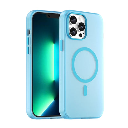 MagSafe Frosted Translucent TPU + PC Full Coverage Phone Case, For iPhone 13 Pro Max, For iPhone 13 Pro, For iPhone 13, For iPhone 12, For iPhone 12 Pro Max, For iPhone 12 Pro, For iPhone 11 Pro Max, For iPhone 11, For iPhone 11 Pro