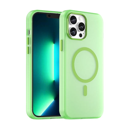 MagSafe Frosted Translucent TPU + PC Full Coverage Phone Case, For iPhone 13 Pro Max, For iPhone 13 Pro, For iPhone 13, For iPhone 12, For iPhone 12 Pro Max, For iPhone 12 Pro, For iPhone 11 Pro Max, For iPhone 11, For iPhone 11 Pro