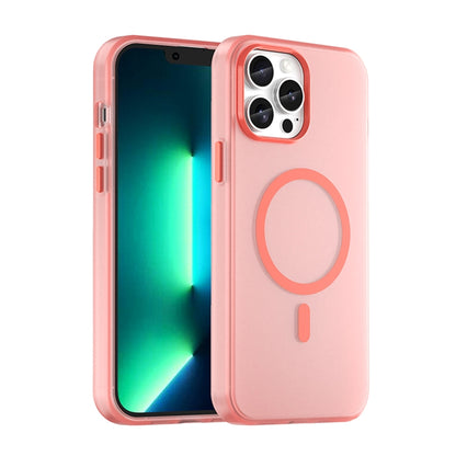 MagSafe Frosted Translucent TPU + PC Full Coverage Phone Case, For iPhone 13 Pro Max, For iPhone 13 Pro, For iPhone 13, For iPhone 12, For iPhone 12 Pro Max, For iPhone 12 Pro, For iPhone 11 Pro Max, For iPhone 11, For iPhone 11 Pro
