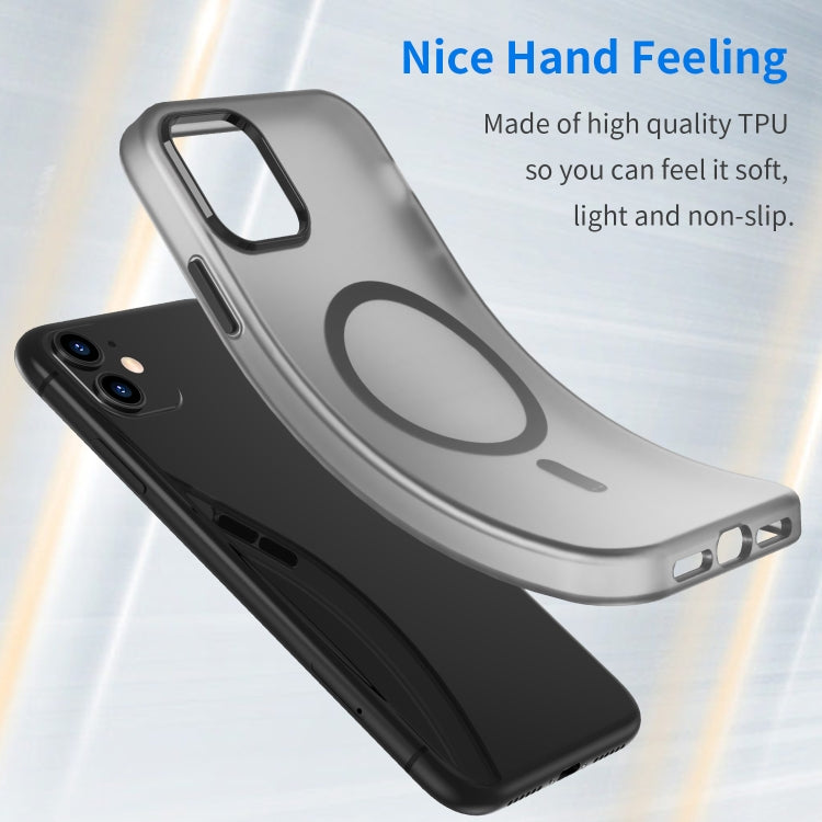MagSafe Frosted Translucent TPU + PC Full Coverage Phone Case