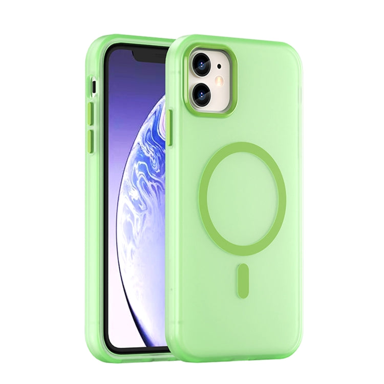 MagSafe Frosted Translucent TPU + PC Full Coverage Phone Case