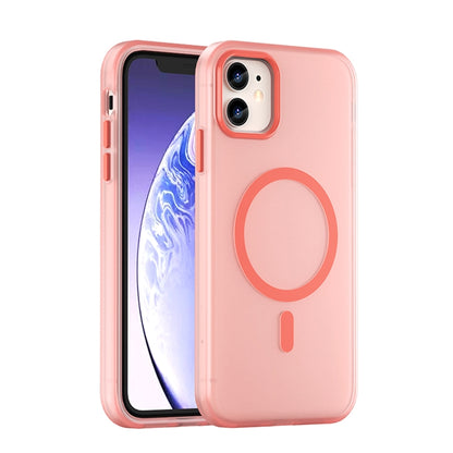 MagSafe Frosted Translucent TPU + PC Full Coverage Phone Case
