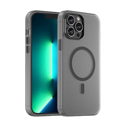 MagSafe Frosted Translucent TPU + PC Full Coverage Phone Case