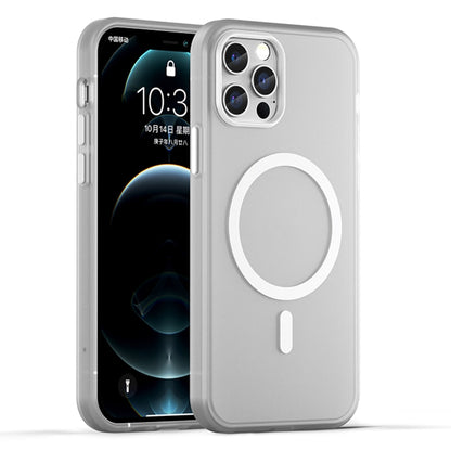 MagSafe Frosted Translucent TPU + PC Full Coverage Phone Case