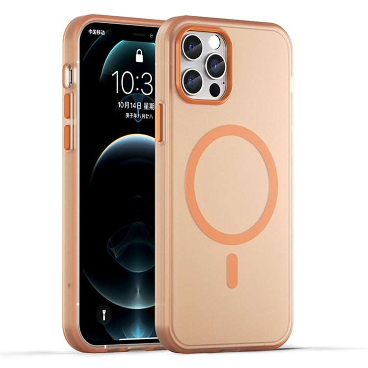 MagSafe Frosted Translucent TPU + PC Full Coverage Phone Case
