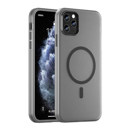 MagSafe Frosted Translucent TPU + PC Full Coverage Phone Case