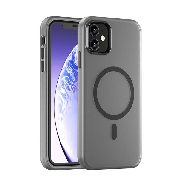 MagSafe Frosted Translucent TPU + PC Full Coverage Phone Case