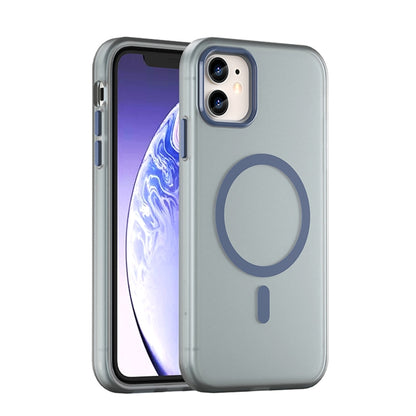 MagSafe Frosted Translucent TPU + PC Full Coverage Phone Case