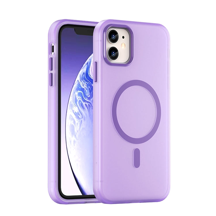 MagSafe Frosted Translucent TPU + PC Full Coverage Phone Case