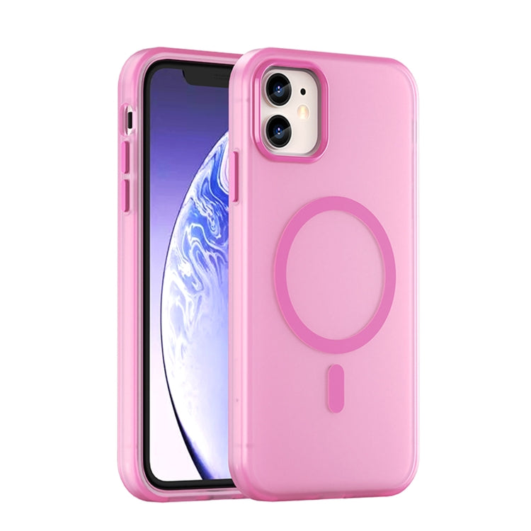 MagSafe Frosted Translucent TPU + PC Full Coverage Phone Case