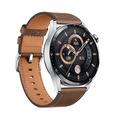 Universal Square Tail Leather Watch Band, 22mm