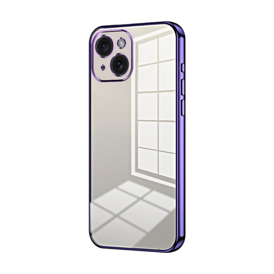 Transparent Plating Fine Hole Phone Case, For iPhone 15, For iPhone 14 Plus, For iPhone 14, For iPhone 14 Pro, For iPhone 14 Pro Max, For iPhone SE 2022 / 2020 / 8 / 7, For iPhone 13 Pro Max, For iPhone 13 Pro, For iPhone 13, For iPhone 12             ...