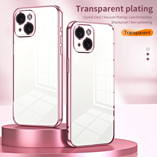 Transparent Plating Fine Hole Phone Case, For iPhone 15, For iPhone 14 Plus, For iPhone 14, For iPhone 14 Pro, For iPhone 14 Pro Max, For iPhone SE 2022 / 2020 / 8 / 7, For iPhone 13 Pro Max, For iPhone 13 Pro, For iPhone 13, For iPhone 12             ...