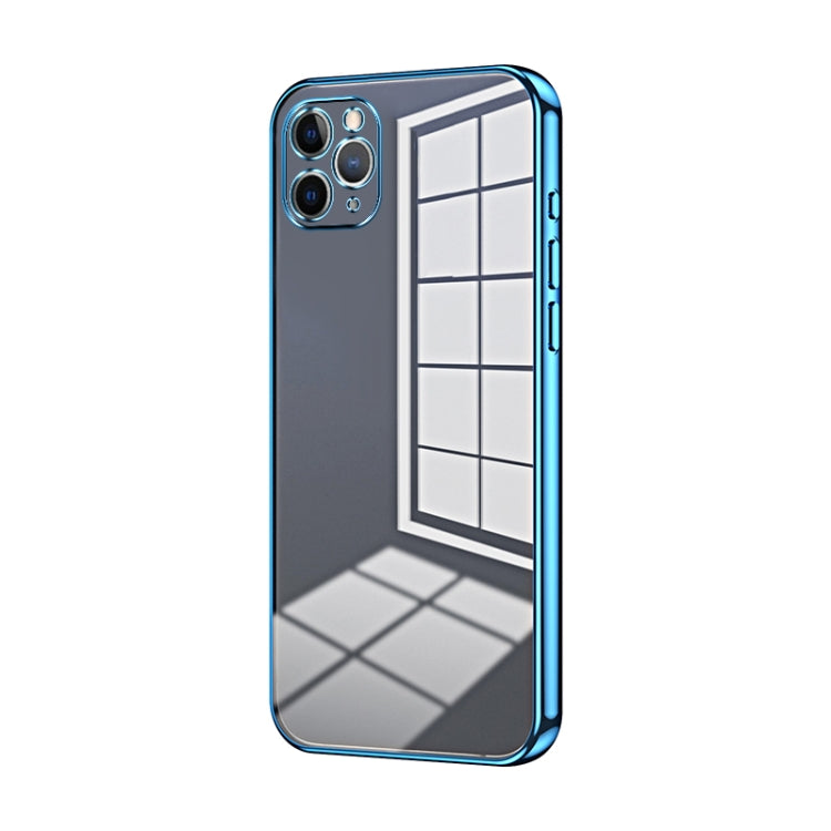 Transparent Plating Fine Hole Phone Case, For iPhone 11 Pro Max, For iPhone 11, For iPhone 11 Pro, For iPhone X / XS, For iPhone XR, For iPhone XS Max, For iPhone 8 Plus / 7 Plus
