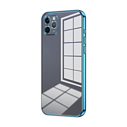 Transparent Plating Fine Hole Phone Case, For iPhone 11 Pro Max, For iPhone 11, For iPhone 11 Pro, For iPhone X / XS, For iPhone XR, For iPhone XS Max, For iPhone 8 Plus / 7 Plus