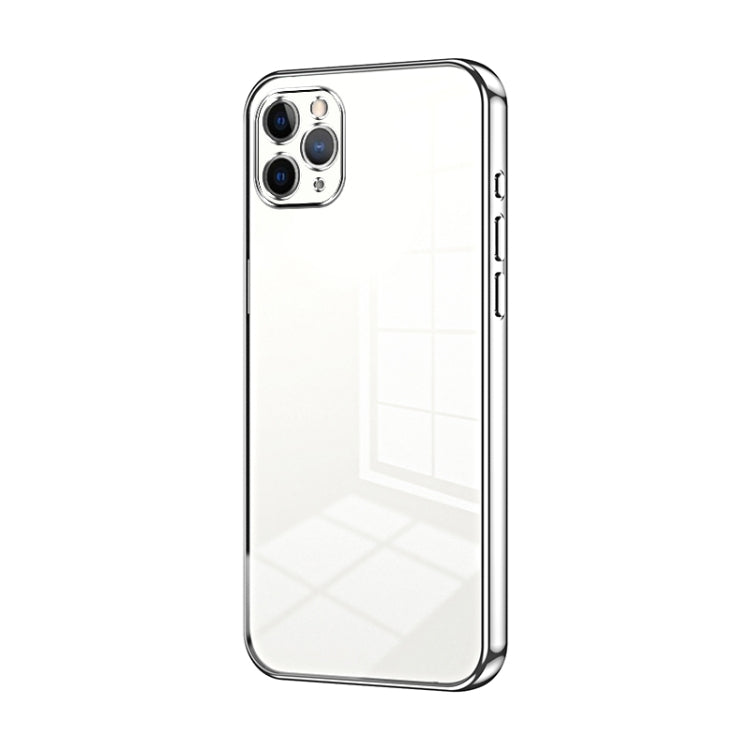 Transparent Plating Fine Hole Phone Case, For iPhone 11 Pro Max, For iPhone 11, For iPhone 11 Pro, For iPhone X / XS, For iPhone XR, For iPhone XS Max, For iPhone 8 Plus / 7 Plus