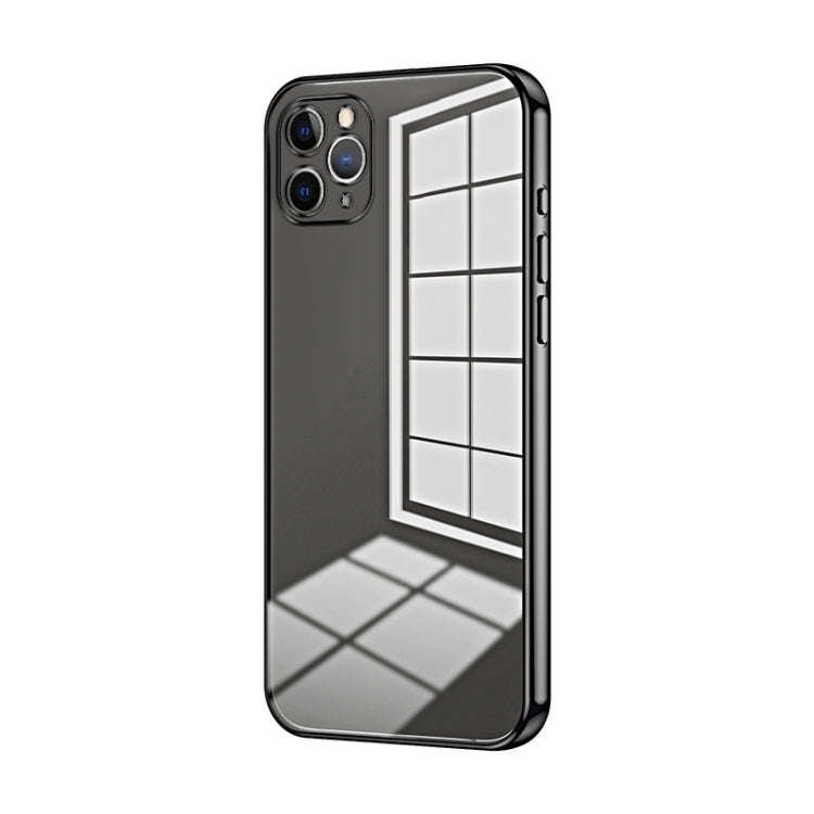 Transparent Plating Fine Hole Phone Case, For iPhone 11 Pro Max, For iPhone 11, For iPhone 11 Pro, For iPhone X / XS, For iPhone XR, For iPhone XS Max, For iPhone 8 Plus / 7 Plus