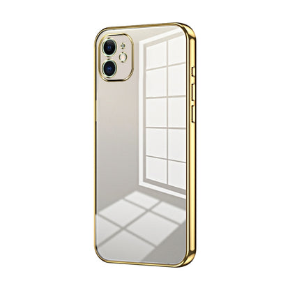 Transparent Plating Fine Hole Phone Case, For iPhone 11 Pro Max, For iPhone 11, For iPhone 11 Pro, For iPhone X / XS, For iPhone XR, For iPhone XS Max, For iPhone 8 Plus / 7 Plus