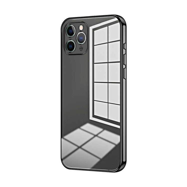 Transparent Plating Fine Hole Phone Case, For iPhone 11 Pro Max, For iPhone 11, For iPhone 11 Pro, For iPhone X / XS, For iPhone XR, For iPhone XS Max, For iPhone 8 Plus / 7 Plus
