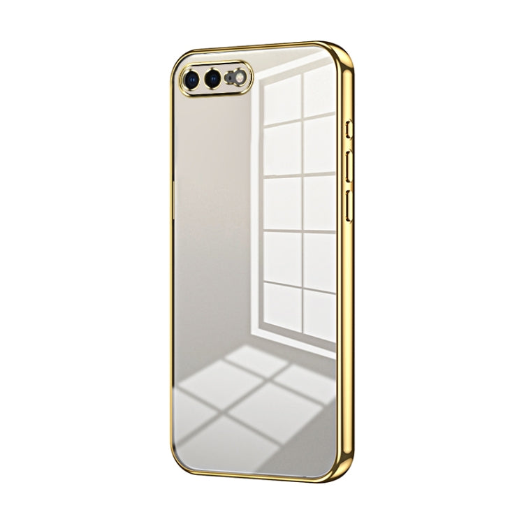 Transparent Plating Fine Hole Phone Case, For iPhone 11 Pro Max, For iPhone 11, For iPhone 11 Pro, For iPhone X / XS, For iPhone XR, For iPhone XS Max, For iPhone 8 Plus / 7 Plus