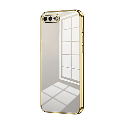 Transparent Plating Fine Hole Phone Case, For iPhone 11 Pro Max, For iPhone 11, For iPhone 11 Pro, For iPhone X / XS, For iPhone XR, For iPhone XS Max, For iPhone 8 Plus / 7 Plus