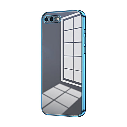 Transparent Plating Fine Hole Phone Case, For iPhone 11 Pro Max, For iPhone 11, For iPhone 11 Pro, For iPhone X / XS, For iPhone XR, For iPhone XS Max, For iPhone 8 Plus / 7 Plus