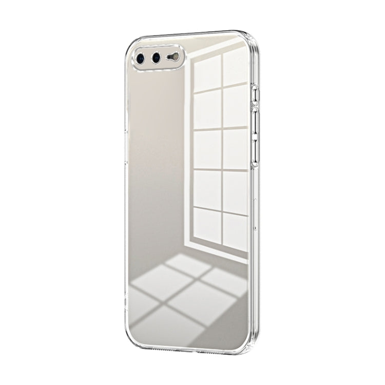 Transparent Plating Fine Hole Phone Case, For iPhone 11 Pro Max, For iPhone 11, For iPhone 11 Pro, For iPhone X / XS, For iPhone XR, For iPhone XS Max, For iPhone 8 Plus / 7 Plus