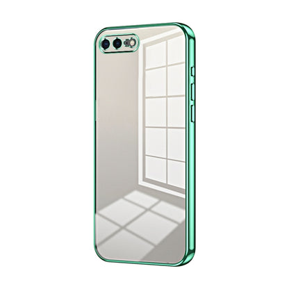 Transparent Plating Fine Hole Phone Case, For iPhone 11 Pro Max, For iPhone 11, For iPhone 11 Pro, For iPhone X / XS, For iPhone XR, For iPhone XS Max, For iPhone 8 Plus / 7 Plus