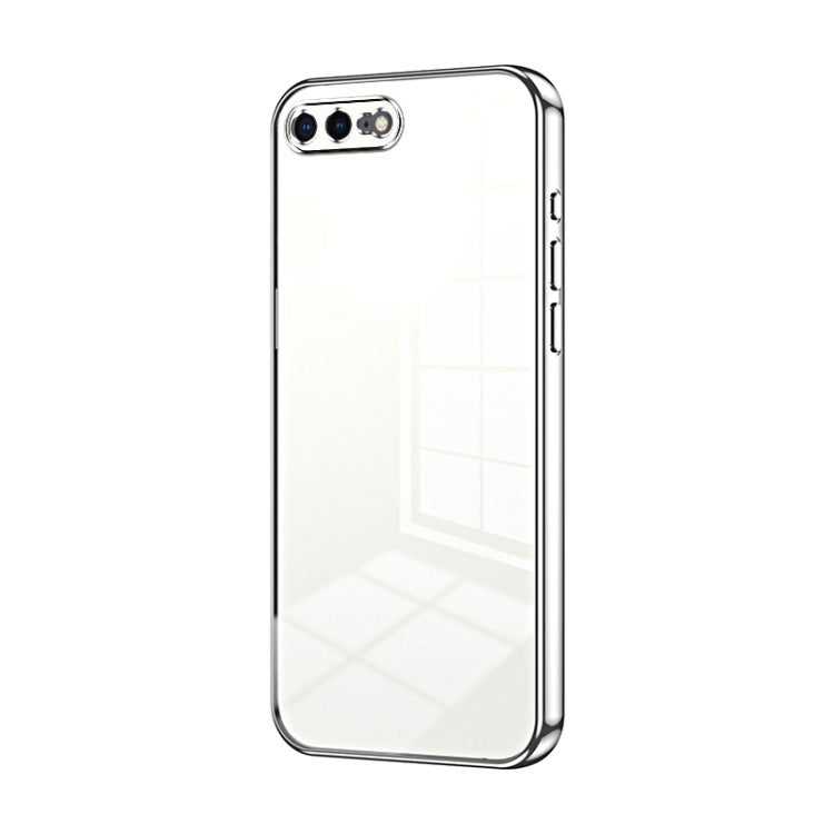 Transparent Plating Fine Hole Phone Case, For iPhone 11 Pro Max, For iPhone 11, For iPhone 11 Pro, For iPhone X / XS, For iPhone XR, For iPhone XS Max, For iPhone 8 Plus / 7 Plus