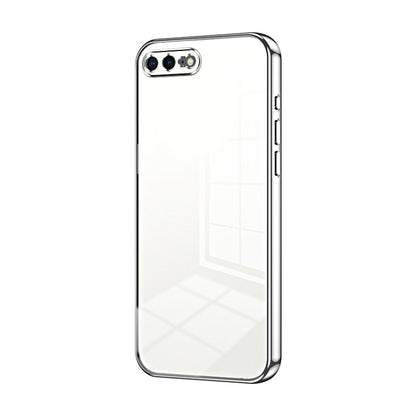 Transparent Plating Fine Hole Phone Case, For iPhone 11 Pro Max, For iPhone 11, For iPhone 11 Pro, For iPhone X / XS, For iPhone XR, For iPhone XS Max, For iPhone 8 Plus / 7 Plus