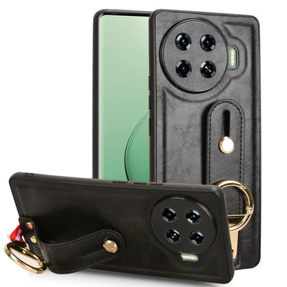 Wristband Leather Back Phone Case, For Tecno Camon 30S / 30S Pro, For Tecno Spark 30 Pro 4G, For Tecno Spark 30 4G, For Tecno Pova 6 Pro 5G, For Tecno Spark 20 Pro+ 5G, For Tecno Spark 20 Pro 4G, For Tecno Pova 5 Pro