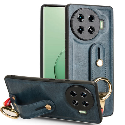 Wristband Leather Back Phone Case, For Tecno Camon 30S / 30S Pro, For Tecno Spark 30 Pro 4G, For Tecno Spark 30 4G, For Tecno Pova 6 Pro 5G, For Tecno Spark 20 Pro+ 5G, For Tecno Spark 20 Pro 4G, For Tecno Pova 5 Pro