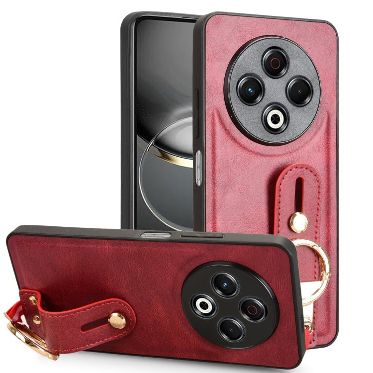 Wristband Leather Back Phone Case, For Tecno Camon 30S / 30S Pro, For Tecno Spark 30 Pro 4G, For Tecno Spark 30 4G, For Tecno Pova 6 Pro 5G, For Tecno Spark 20 Pro+ 5G, For Tecno Spark 20 Pro 4G, For Tecno Pova 5 Pro