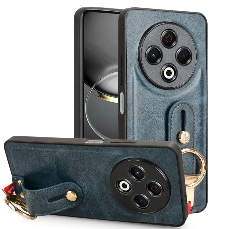 Wristband Leather Back Phone Case, For Tecno Camon 30S / 30S Pro, For Tecno Spark 30 Pro 4G, For Tecno Spark 30 4G, For Tecno Pova 6 Pro 5G, For Tecno Spark 20 Pro+ 5G, For Tecno Spark 20 Pro 4G, For Tecno Pova 5 Pro