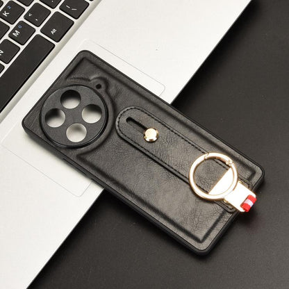 Wristband Leather Back Phone Case, For Tecno Camon 30S / 30S Pro, For Tecno Spark 30 Pro 4G, For Tecno Spark 30 4G, For Tecno Pova 6 Pro 5G, For Tecno Spark 20 Pro+ 5G, For Tecno Spark 20 Pro 4G, For Tecno Pova 5 Pro