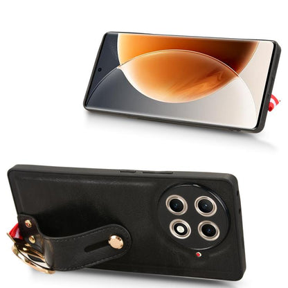 Wristband Leather Back Phone Case, For Tecno Camon 30S / 30S Pro, For Tecno Spark 30 Pro 4G, For Tecno Spark 30 4G, For Tecno Pova 6 Pro 5G, For Tecno Spark 20 Pro+ 5G, For Tecno Spark 20 Pro 4G, For Tecno Pova 5 Pro