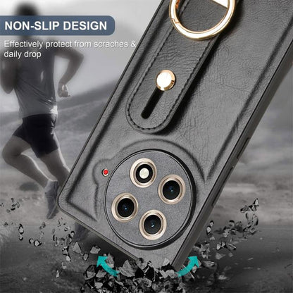 Wristband Leather Back Phone Case, For Tecno Camon 30S / 30S Pro, For Tecno Spark 30 Pro 4G, For Tecno Spark 30 4G, For Tecno Pova 6 Pro 5G, For Tecno Spark 20 Pro+ 5G, For Tecno Spark 20 Pro 4G, For Tecno Pova 5 Pro