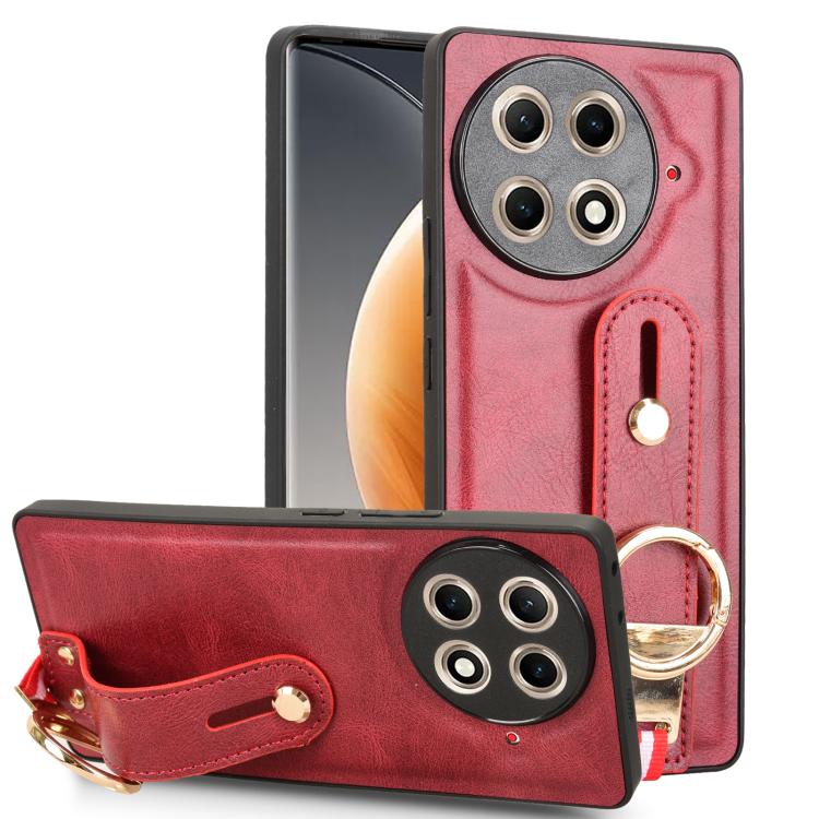 Wristband Leather Back Phone Case, For Tecno Camon 30S / 30S Pro, For Tecno Spark 30 Pro 4G, For Tecno Spark 30 4G, For Tecno Pova 6 Pro 5G, For Tecno Spark 20 Pro+ 5G, For Tecno Spark 20 Pro 4G, For Tecno Pova 5 Pro