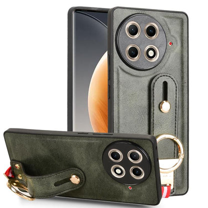 Wristband Leather Back Phone Case, For Tecno Camon 30S / 30S Pro, For Tecno Spark 30 Pro 4G, For Tecno Spark 30 4G, For Tecno Pova 6 Pro 5G, For Tecno Spark 20 Pro+ 5G, For Tecno Spark 20 Pro 4G, For Tecno Pova 5 Pro