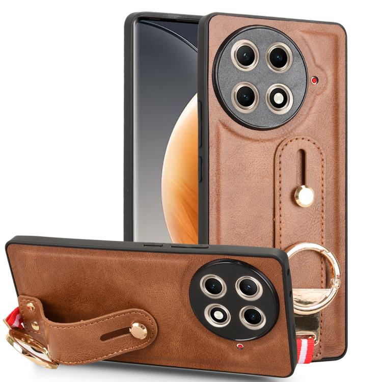 Wristband Leather Back Phone Case, For Tecno Camon 30S / 30S Pro, For Tecno Spark 30 Pro 4G, For Tecno Spark 30 4G, For Tecno Pova 6 Pro 5G, For Tecno Spark 20 Pro+ 5G, For Tecno Spark 20 Pro 4G, For Tecno Pova 5 Pro