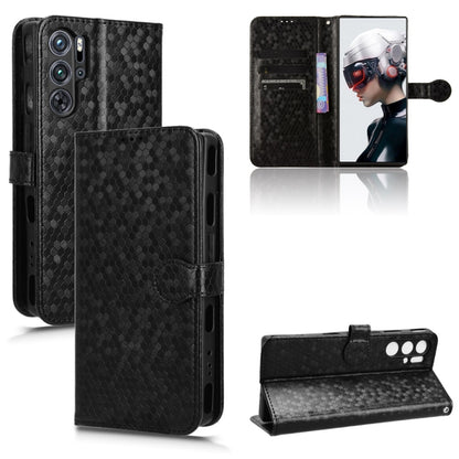 Honeycomb Dot Texture Leather Phone Case, For ZTE nubia Red Magic 9 Pro/9 Pro+