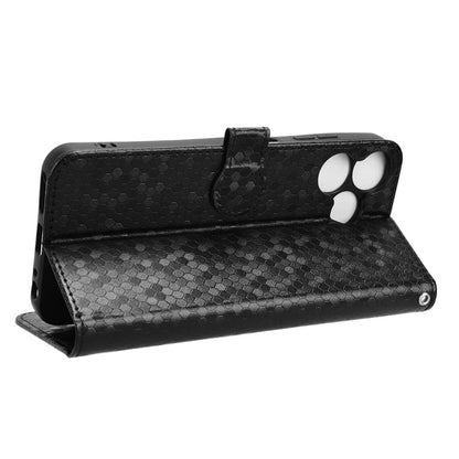Étui de téléphone en cuir texturé à pois nid d'abeille, Pour ZTE Blade V50 Smart / V50 Design 4G, Pour ZTE nubia Red Magic 9 Pro/9 Pro+